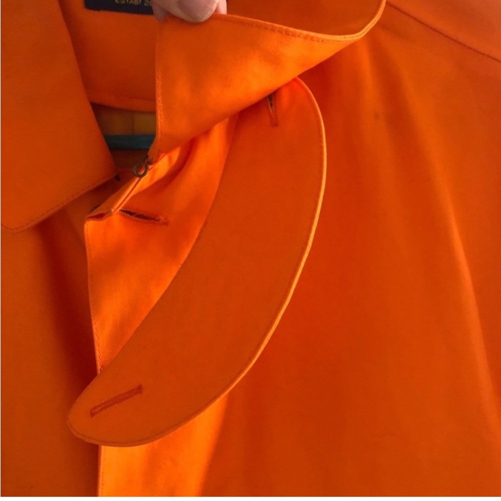 [Ralph Lauren Rugby] Y2K Rear Trench Rain Coat with multiple pockets. - Picture 5 of 11
